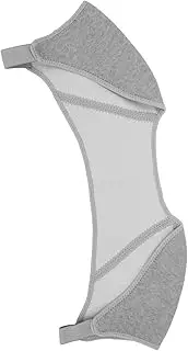 Healeved Comfy Shoulder Compression Sleeve Immobilizer Brace Warm Pad Harness for Shoulder Support Grey
