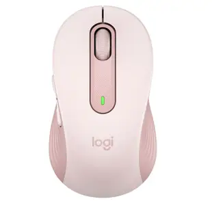 羅技Logitech 多工靜音無線滑鼠(M650)-玫瑰粉(尺寸:約10.71x6.18x10.12cm)