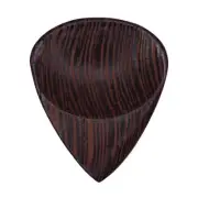Wenge Wood Guitar Pick - 3.0 mm - 351 Groove Shape - Handmade Exotic Plectrum