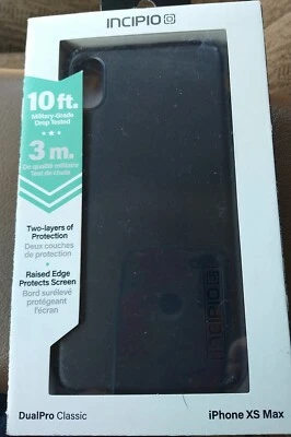 INCIPIO DualPro Classic for iPhone Xs Max Black*