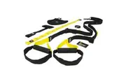 Trx Strong Suspension Trainer Home Exercise Kit w Straps Door Anchor Mesh Bag