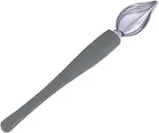 OFFSCH Stainless Steel Sauce Plating Art Pencil Culinary Spoon for Cake Decorating Western Food Presentation Sauce Drizzling Portable Lightweight Kitchen Accessory