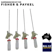 SUSPENSION ROD KIT(4 PK) FOR FISHER & PAYKEL 6.5KG TOP LOAD WASHERS PN: 420952P