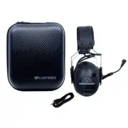 Plugfones Wireless MERCENARY Bluetooth, EarMUFFS, Headphones Noise Cancelling
