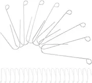 HOODANCOS Sturdy Seat Covers Fixing Hooks Iron Hangers for Car Seat Covers Mm for Vehicles