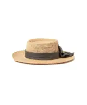 (ASK availability First) BEAMS CONTROL FREAK / Raffia ribbon hat New