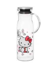 在飛比找博客來優惠-Hello Kitty時刻陪伴耐熱玻璃涼水壺