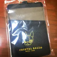 在飛比找蝦皮購物優惠-Crystal ball多層次皮革證件套 質感黑證件夾 卡夾