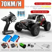 1:16 4WD RC Car LED 2.4G Remote Control Cars High Speed Drift Truck for Kids Toy
