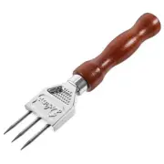 Ice Picks for Breaking Ice: Stainless Steel Ice Crusher with Safety Wood