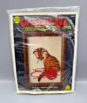NMI Needlemagic Inc Crewel Embroidery Kit Tangles II Wanda Zellers Cat Kitten