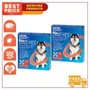 NEXGARD SPECTRA for Dog RED 12 Chews Flea and Heartworm Control 30.1 to 60 Kg