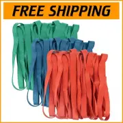 Versatile 36-Pack Mover Rubber Bands - Extra Large & Durable, Color-Coded Sizes