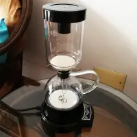 在飛比找松果購物優惠-帝國電虹吸式咖啡壺 家用電動咖啡機 虹吸壺套裝 手動煮咖啡 