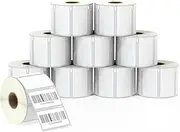 BETCKEY - Compatible Dymo 11354 (57mm x 32mm) Multipurpose Labels - Compatible with DYMO Labelwriter 450, 4XL, NOT Fit 550, 550 Tube & 5XL [10 Rolls/10000 Labels]