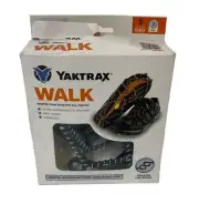 Yaktrax Walk Traction Cleats for Walking on Snow & Ice One Pair Small Black