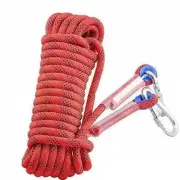 Red Polyester (for home use) Without Wire Core Heavy Duty Adjustable Clothesline