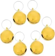 Levemolo Cat and Dog Collar Bells with Keyring Loud Crisp Sound Adorable Shapes Easy Installation Durable Pet Accessories for Indoor Positioning and Safety