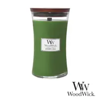 在飛比找PChome24h購物優惠-美國WoodWick 大沙漏 佛手柑羅勒 Bergamot 