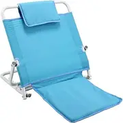 Bed Back Rest Adjustable Angle, Mobility Disability Support Aid | Adjustable Bed Backrest with Pillow | Floor Chair with Back Support Camping | Bed Rest Support