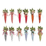 Mark Roberts Jeweled Embellished Carrots 9.5, Set of 12