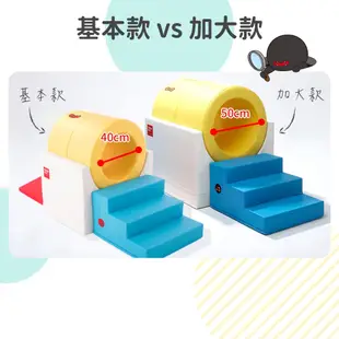 【韓國design skin】遊戲隧道溜滑梯運動組 加大款(隧道+底座+樓梯+滑梯)