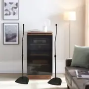 Tauris Flexi Speaker Stand Pair 1200mm Adjustable Height (JT2401B)