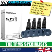 TPMS Tyre Pressure Sensors for BMW Z4 (14-17) (E89) - SET OF 4 - BLACK STEM