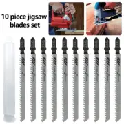 10pcs Saw Blades Down Cut Worktop Wood Cutting T Shank DIY Power Toolદ