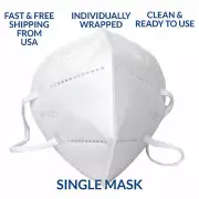 20- KN95 Protective 5 Layers Face Mask Disposable Mouth Cover PM2.5 Respirator