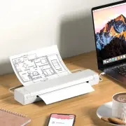 Phomemo M08F Portable Printers Wireless for Travel, Support 8.5" X 11" US Letter