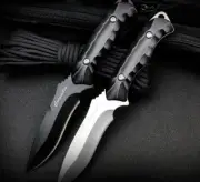 HAOutdoor Camping Survival Tool Diving Throwing Hunting Knife Fixed Blade Knives