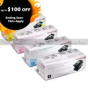 Fuji Xerox Genuine Set of 4x Toner Cart->CP105b/CP205w/CM205b/CM205FW CT201591