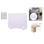 Desktop Partition Board Desk Divider Tabletop Screen for Home Office Teacher