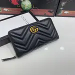 璐璐店二手 GUCCI 古奇 女生長夾 皮夾 錢夾 女皮夾 多卡位 長皮夾 鈔票夾 大容量 手拿包 手抓包