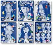 NewJeans New Jeans 1st EP Album Bluebook Version CD+Mini Poster On Pack+Log Book+Pin-up Book+Phoning Manual Book+ID Card+Sticker Pack+Photocard+Tracking Sealed (Random)