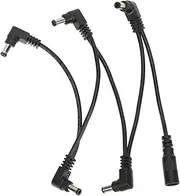 Yardwe Guitar Effector Power Supply Cable Durable Single Block Accessory for Sound Long Serving Life for Musicians Performances
