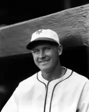 Robert A O'Farrell of the New York Giants in 1930 Baseball Old Photo