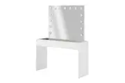 Gianna Hollywood LED Mirror Dressing Table - White
