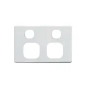 Classic Double Power Point Cover Plate