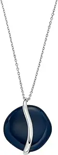 [SKAGEN DENMARK] Women's Sea Glass Silver, Rose Gold or Gold Tone Stainless Steel Pendant Necklace