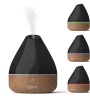 Pure Enrichment PureSpa Aromatherapy Oil Diffuser Natural Wood Color 200 mL NIB