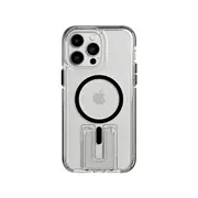 Tech21 EvoCrystal Kick with MagSafe Phone Case for iPhone 14 Pro Max (Clear/Black)