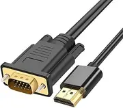 Snblzhef -Compatible toVGA Cable Adapter 5M 1080P 60Hz High-Quality Digital toAnalog Converter forComputers & Laptops