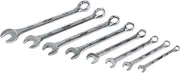 Rolson 46599 8 pc Whitworth Combination Spanner Set