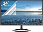2 Pack 24 Inch Anti Glare Matte Screen Protector for 24 Inch 16:9 Sceptre/LG/Dell/HP/Acer/ViewSonic/ASUS/Aoc/Samsung Widescreen Monitor, Eye Protection Anti Scratch & Anti Glare Film