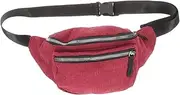 [VALICLUD] Stylish Chest Bag for Men One Shoulder Outdoor Pouch Versatile and Compact Travel School and Shopping High End Velour Material for Daily Accessories