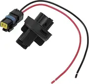X AUTOHAUX 1 Set Rear Fog Light Socket Wiring for Ford Ecosport MK2 2008-2012 No.1490626 Lamp Bulb Pigtail Connector Harness with ​Pre-Wired Plug​​