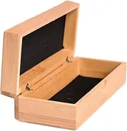 [VALICLUD] Elegant Wooden Sunglasses Box Folding Spectacle Case Lightweight and Sturdy Storage