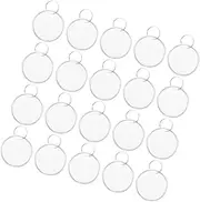 Operitacx 60pcs Rim Key Tags with Writable Paper Inserts and Split Rings for Key Identification Luggage Organization and DIY Labeling Lightweight and Versatile Attachment for Tools and